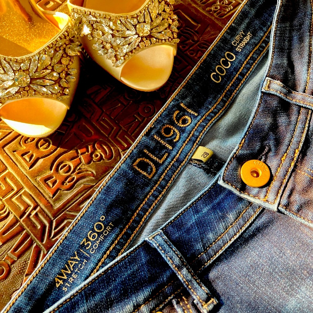 DL1961 Coco straight curvy jean s28 petite